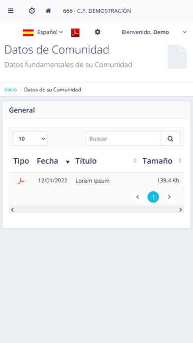 Ficoga Comunidades Screenshot