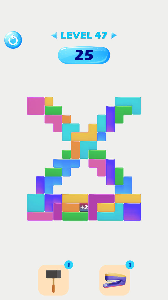 Tap Blocks Tap Away Puzzle