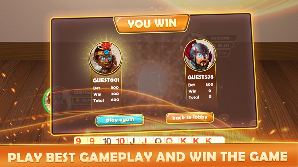 #6. Bluff Multiplayer (iOS) Podle: OEngines Games LLP
