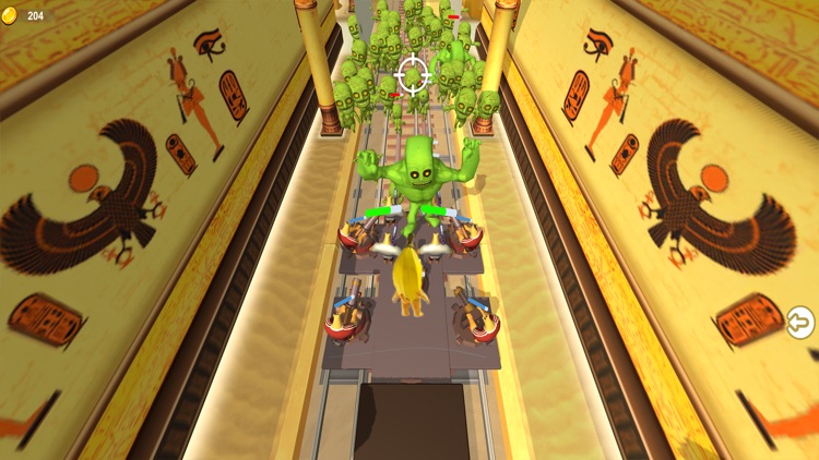 Toilet Banana Defense Monster