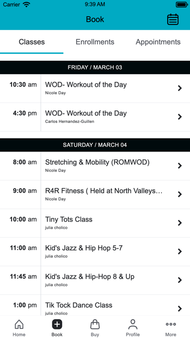 North Valleys Fitness Screenshot