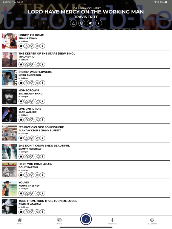 Screenshot #5 pour Max Country 104.9