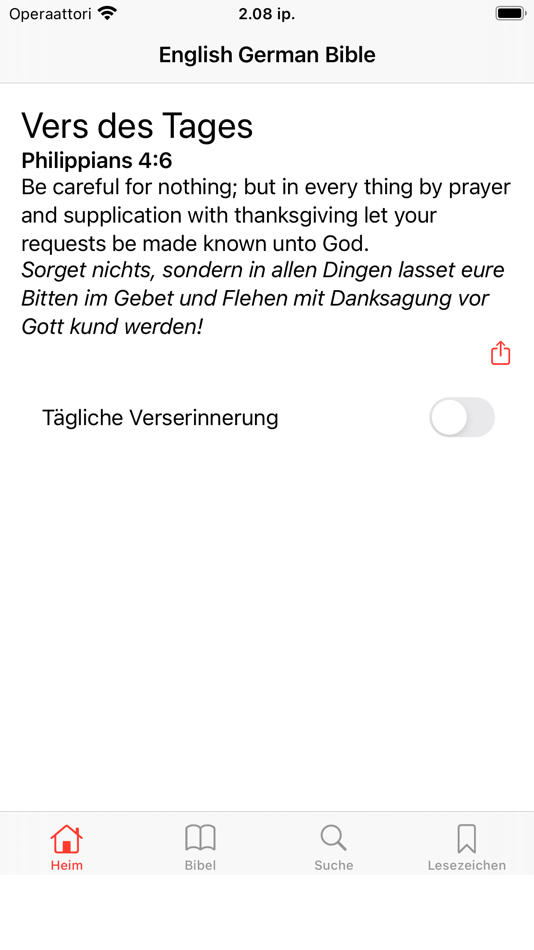 English - German Bible - 5.0 - (iOS)