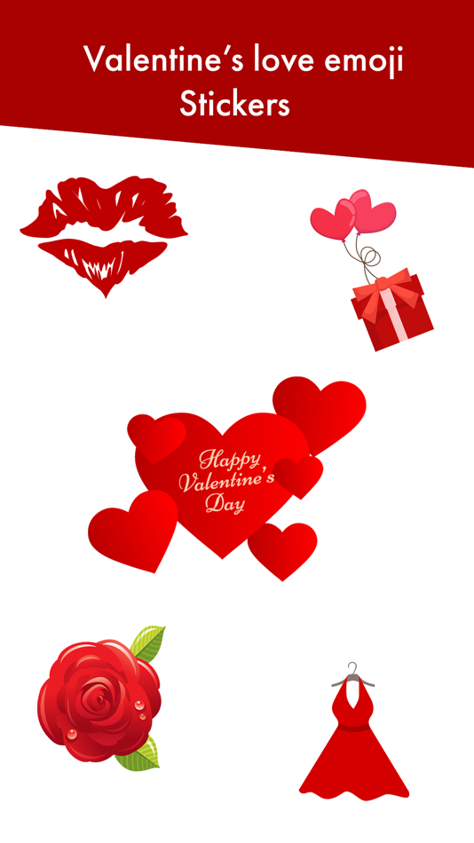Valentine's Love Emoji - 1.1 - (iOS)