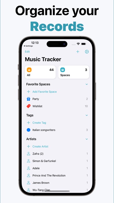 Music Tracker: Vinyl and CDs Screenshot