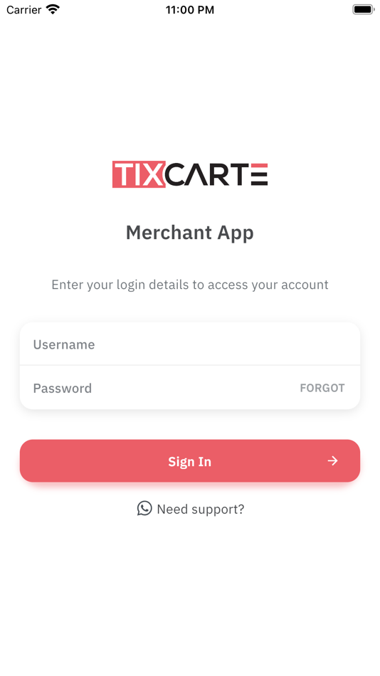 #1. TixCarte Merchant (iOS) 由: TixCarte