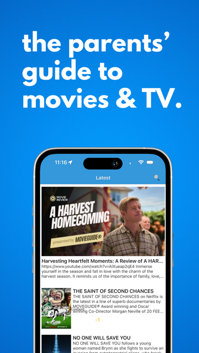 Movieguide® Lite Movie Reviews Screenshot