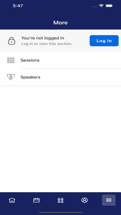 Cengage Events Screenshot