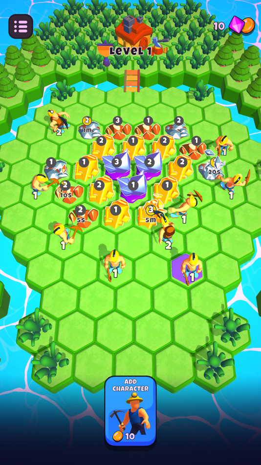 #5. Miner Merge! (iOS) 由: Clocknest Games