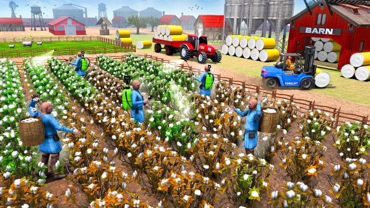 Big Tractor Farming Games 3D screenshot-8