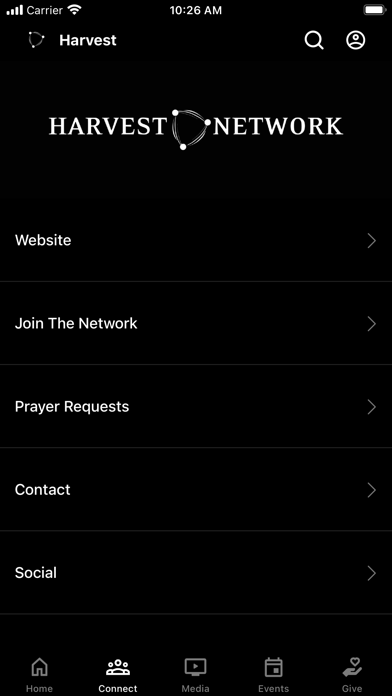 My Harvest Network Screenshot