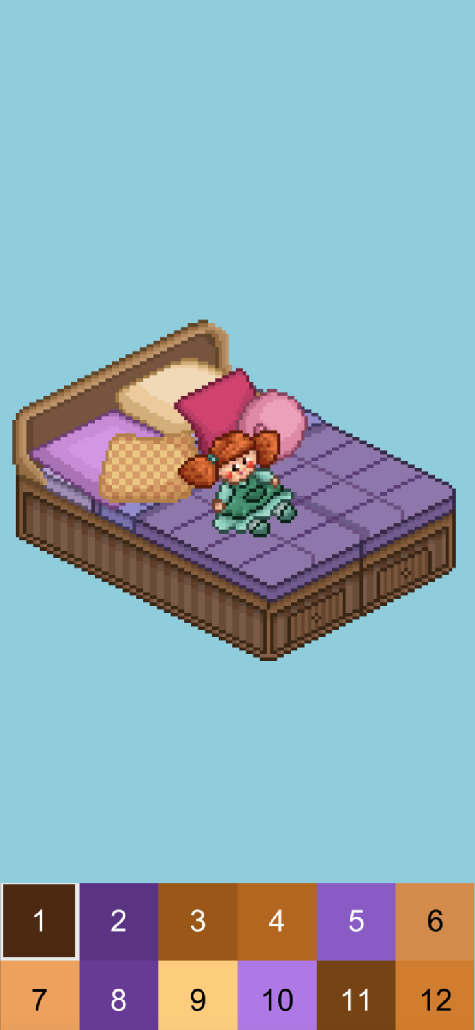 Pixel Art - Color House