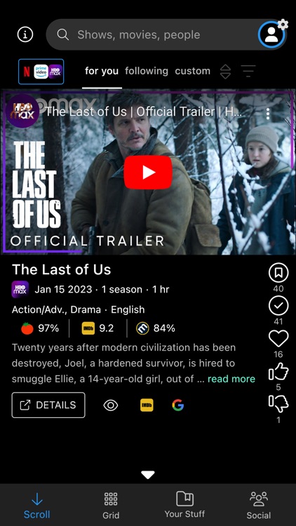 Seen It - Movies and Shows