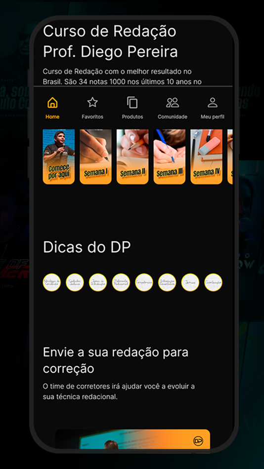 #3. Escrevendo com DP (iOS) بواسطة: The Members