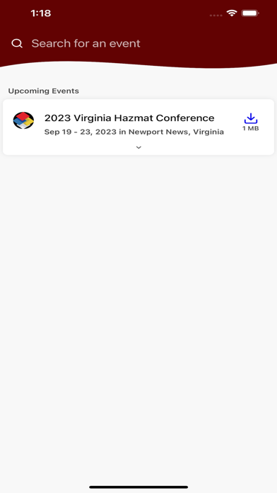 VA Hazmat Conference Screenshot