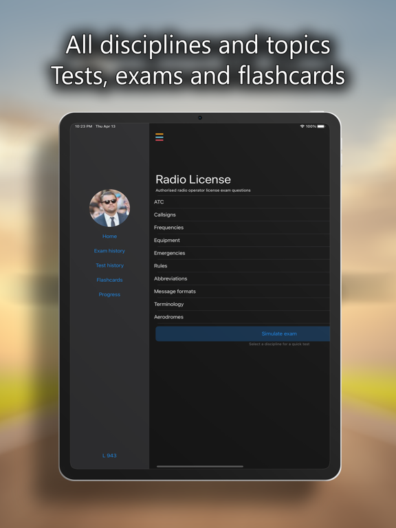 Screenshot #4 pour Aviation radio operator tests
