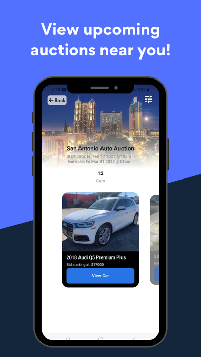 InfoRide Auctions Screenshot