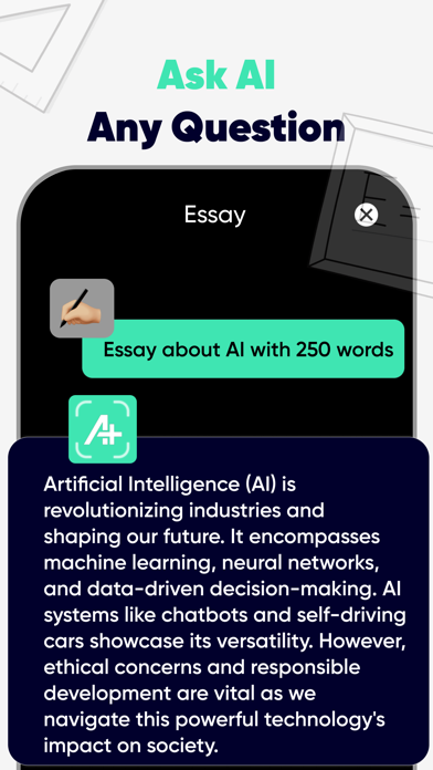 A Plus: AI Homework Helper iPhone screenshot 4 - Education app