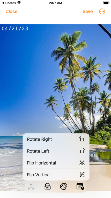 Photo Dated Screenshot