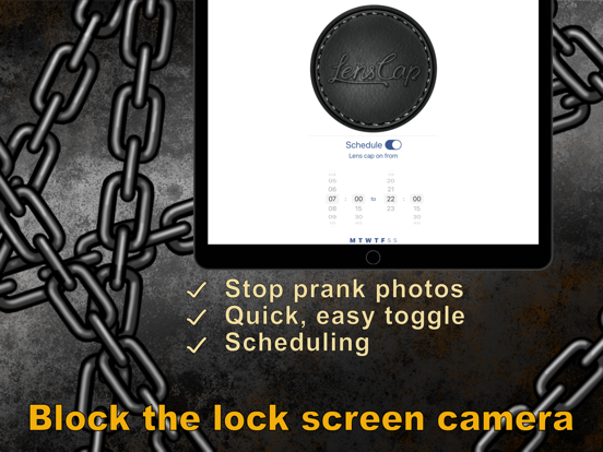Screenshot #4 pour Lens Cap: Lock screen blocker