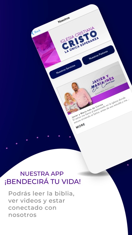 CRISTO LA UNICA ESPERANZA App screenshot-3