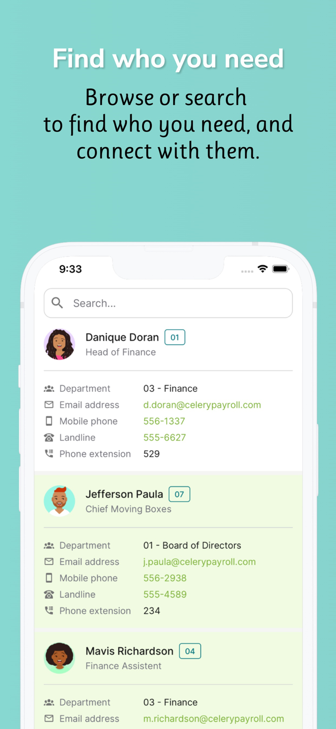 Celery for Employees
