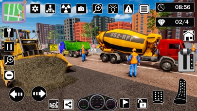 Excavator Construction Game Screenshot
