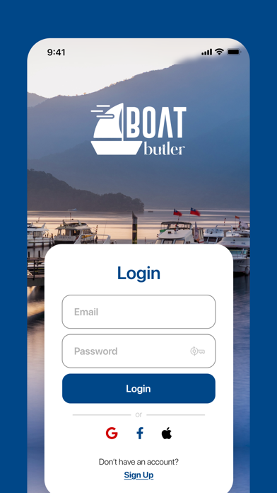 Boat Butler App Screenshot