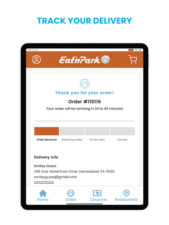 Eat'n Park iPad screenshot 6 - Food & Drink app