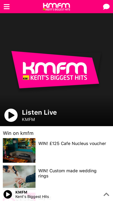 kmfm - Kent's Radio Station Screenshot