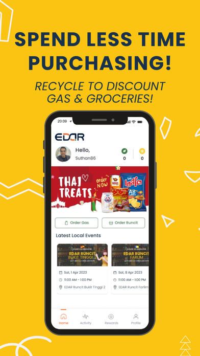 EDAR - Gas & Grocery Delivery Screenshot