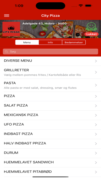 City Pizza Screenshot