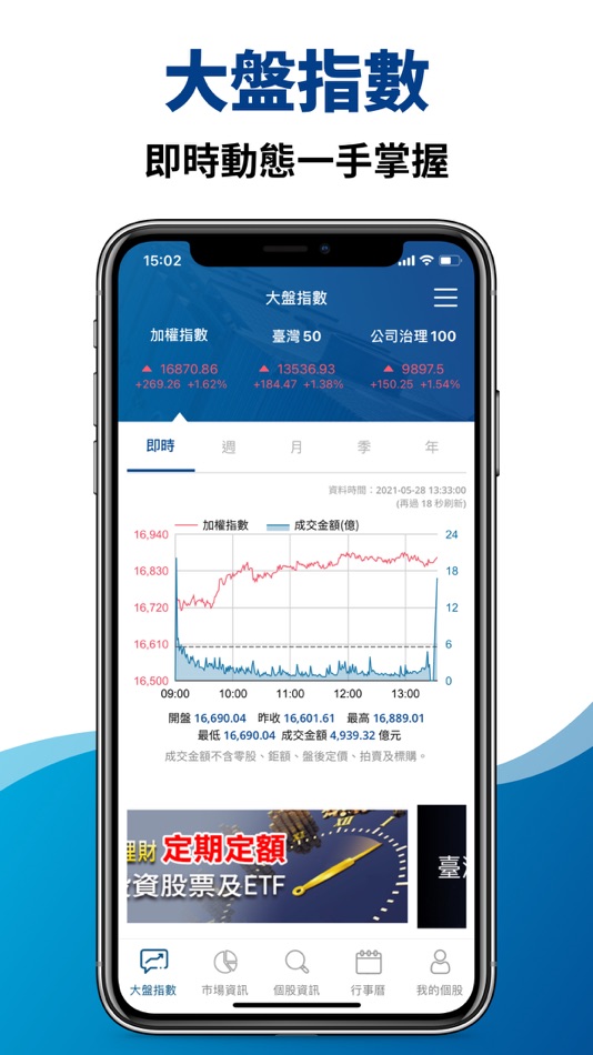 #3. 臺灣證券交易所 NEW (iOS) 由: 臺灣證券交易所