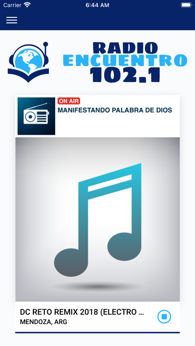 Radio Encuentro 102.1 Screenshot