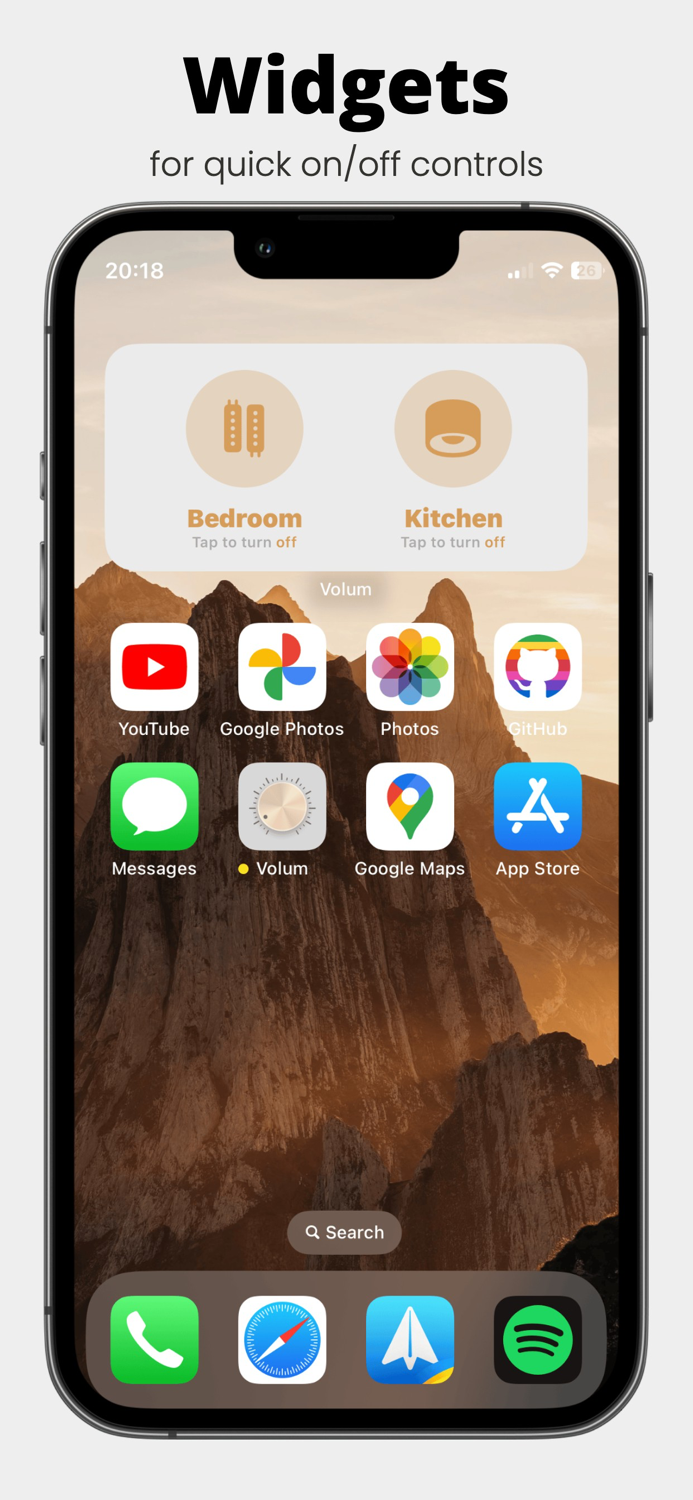 Volum - control smart devices