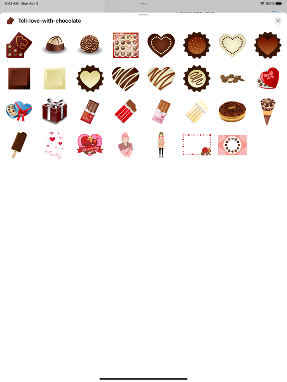 Screenshot #5 pour Message chocolat