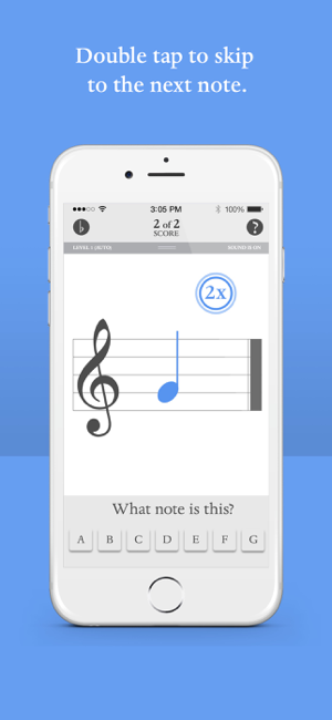 ‎Blue Note Music Flash Cards Screenshot