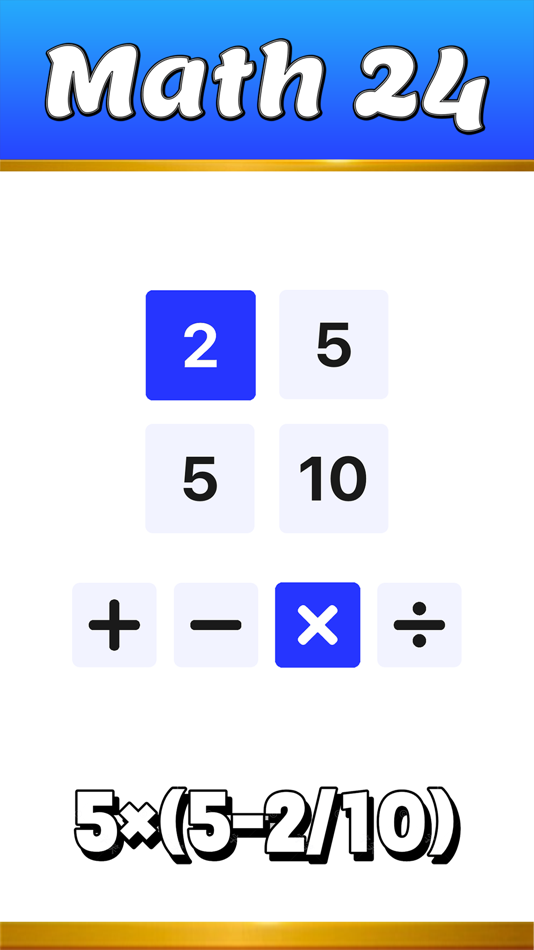 Math 24 - Mental Math - 1.9 - (iOS)