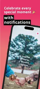 My Love Anniversary Tracker screenshot #1 for iPhone