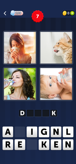 ‎4 Pics 1 Word Screenshot