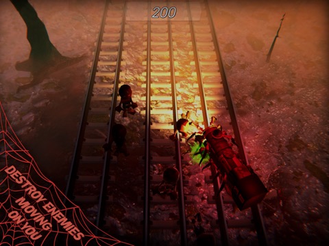 Scary Spider Train 3D Survivalのおすすめ画像2