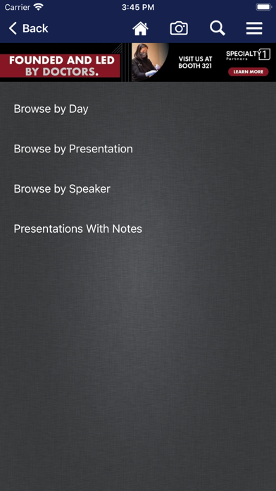 AAP Annual Meeting Screenshot