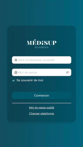 Game screenshot Médisup Connect apk