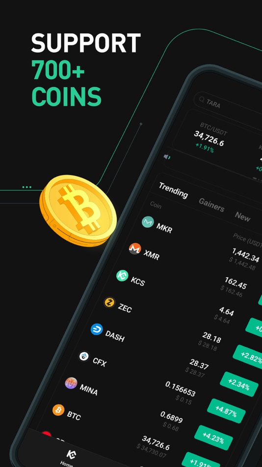 #1. KuCoin Info - Crypto Tracker (iOS) 由: KuCoin Pro