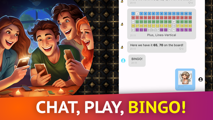 ChatBingo Friends Bingo Group