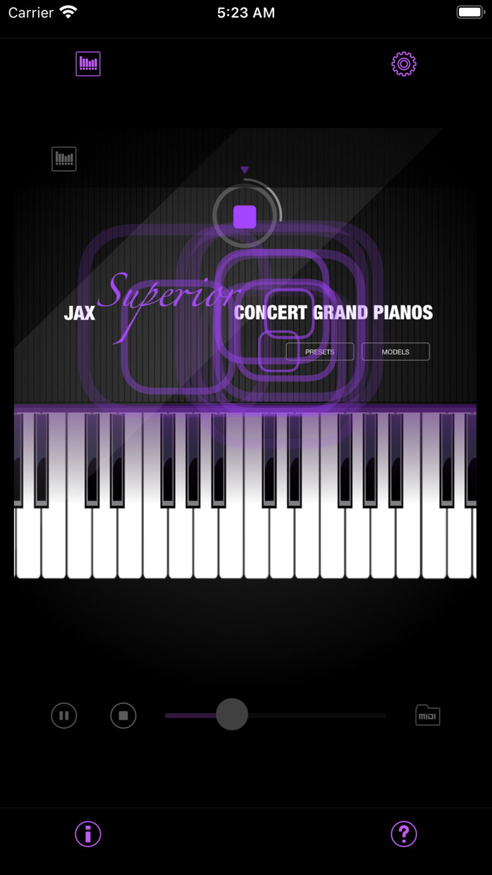 JAX Superior Grand Piano