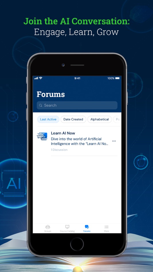 #6. Learn AI Now (iOS) Podle: Christopher Lassiter