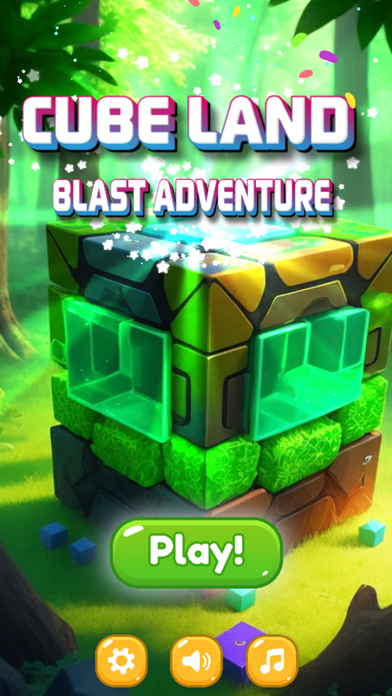 Screenshot #1 pour Cube Land : Blast Adventure