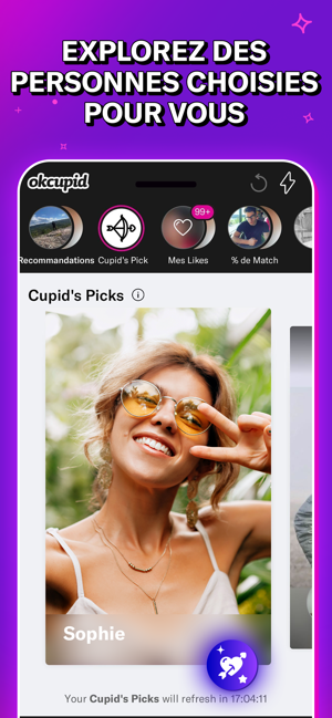 ‎OkCupid - App de rencontre Capture d'écran