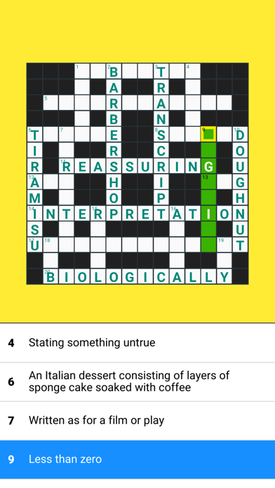 Crosswords 4 Casual Screenshot